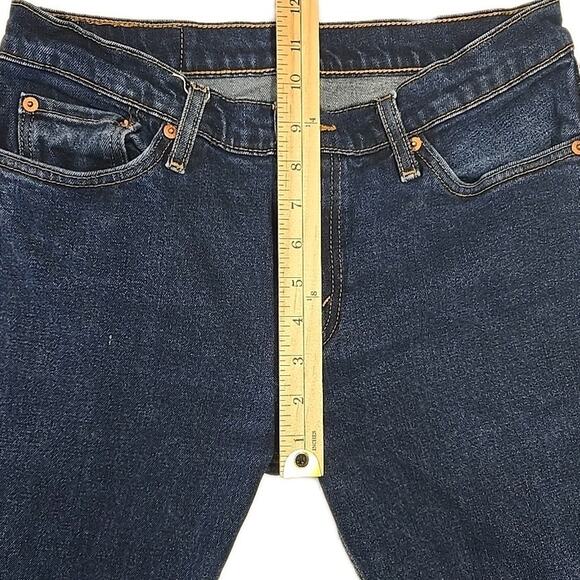 Levi's 511 Mens Slim Fit Stretch Jeans 30x32 (30x31) Blue Denim Slight Taper - Picture 8 of 10